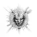 hellraiser monster tattoo design idea