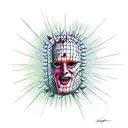 hellraiser monster tattoo design idea