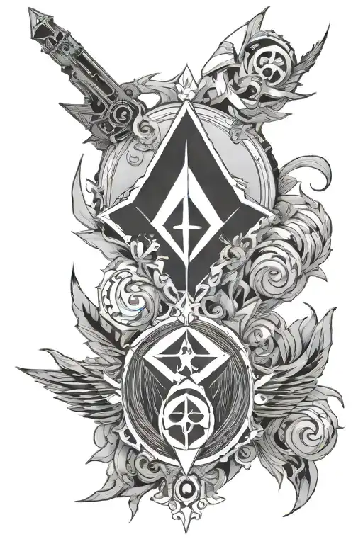 Destiny 2 tattoo design idea