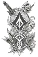 Destiny 2 tattoo design idea