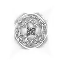 Celtic arm sleeve with ocean theme  tattoo design idea