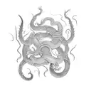 jormungandr tattoo tattoo design idea