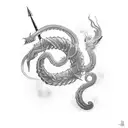 jormungandr tattoo tattoo design idea