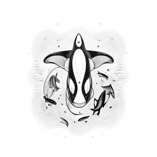 orca tattoo design idea