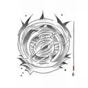 Dragonball z trunks goten shenron tattoo design idea