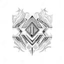 Marina     Eithan  tattoo design idea