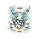 st Michael tattoo design idea