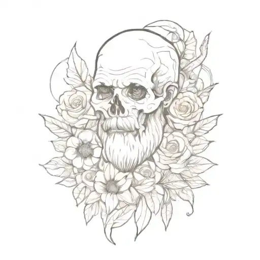 memorial for father  tattoo design idea