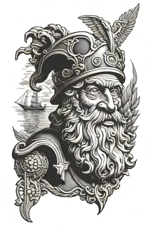 Homer's Odyssey tattoo design idea