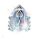 Ace of Spades tattoo design idea