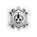 ace in one piece tattoo design idea