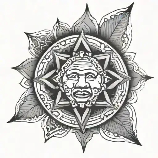 Mandela design tattoo design idea