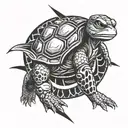 ninja turtle tattoo design idea