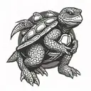 ninja turtle tattoo design idea