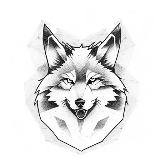 wolf pikachu tattoo design idea