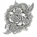 Isaiah 54:17 tattoo design idea