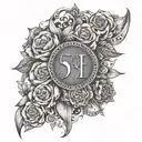 Isaiah 54:17 tattoo design idea