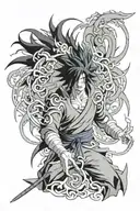susanoo sasuke uchiha tattoo design idea