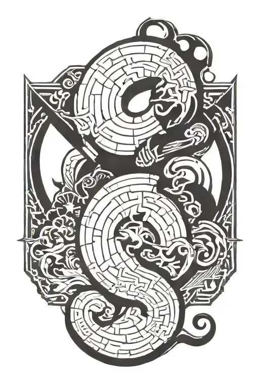wu tang clan tattoo design idea