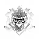 Corinthians  tattoo design idea