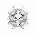 infinite love  tattoo design idea