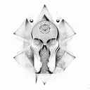 infinite love  tattoo design idea