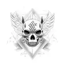 impala low rider cars  , sugar skulls ,guns, bullets,jail bars ,pitbulls,100 dollar bills,  spanish ,grim reaper, angels tattoo design idea