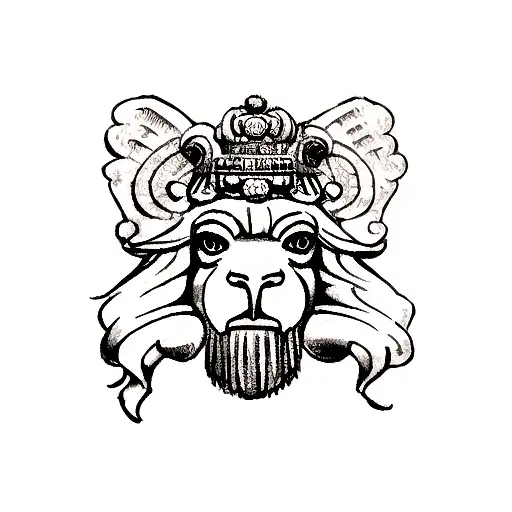 Lamassu tattoo design idea