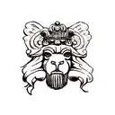 Lamassu tattoo design idea