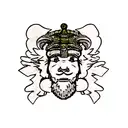 Lamassu tattoo design idea