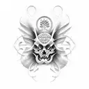 Design a tattoo inspired by scientific illustrations with a traditional Japanese twist tattoo design idea