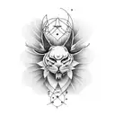 Design a tattoo inspired by scientific illustrations with a traditional Japanese twist tattoo design idea