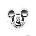 Mickey Mouse tattoo design idea
