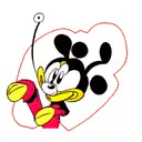 Mickey Mouse tattoo design idea