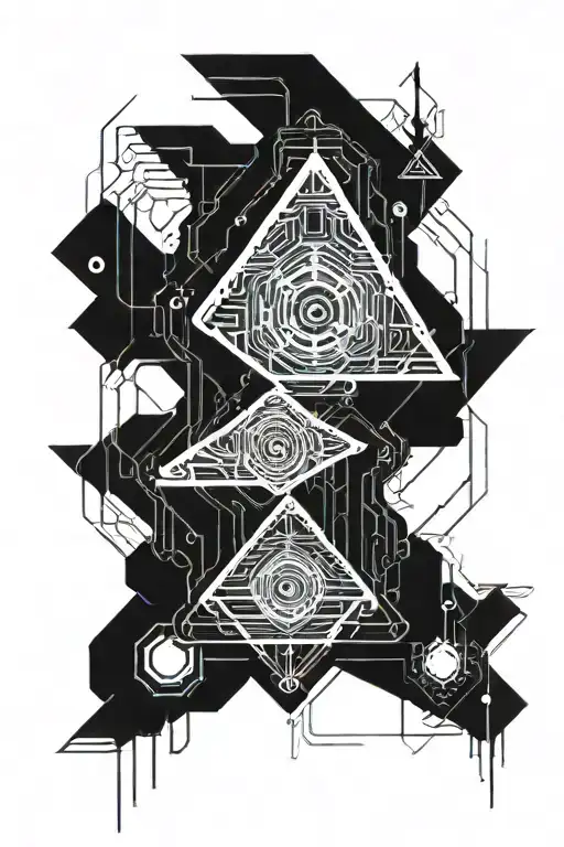 trap music tattoo design idea