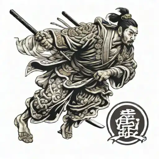 benkei tattoo design idea
