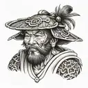 benkei tattoo design idea
