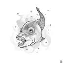 MAc Miller Album Cover Swimming tattoo design idea