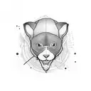 MAc Miller Album Cover Swimming tattoo design idea