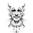 cowboy Mexican western tattoo design idea