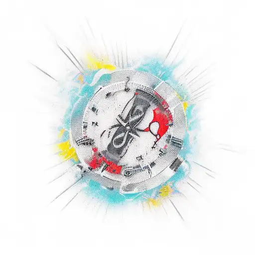 regret with open heart for men tattoo design idea