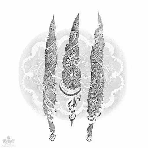 feminen mehndi back tattoo tattoo design idea