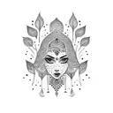 mehndi  tattoo design idea