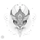 mehndi  tattoo design idea