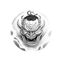 venomized hulk daruma  tattoo design idea