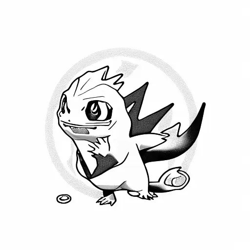 charmander tattoo design idea