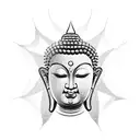 Buddha tattoo design idea