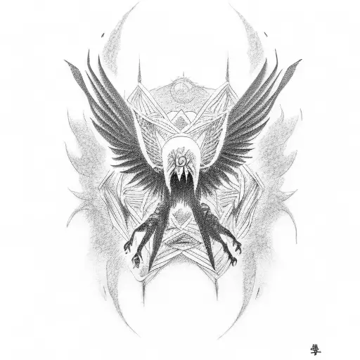 itachi and crow inside a arm band tattoo design idea