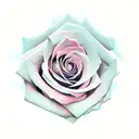 Rose flower, BTS love yourself album art and gemini tattoo design idea