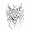 חיים שלי  אהובי הלב שלי; shape of heart; red ink tattoo design idea